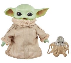 Star Wars The Child 11&quot; Plush with 10 Sounds &amp; Squid Accessory USED - £151.51 GBP