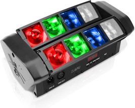The Zuandru Spider Moving Head Dj Light Features 8 Led Beam Stage Lights Rgbw, - £71.34 GBP