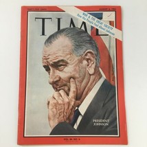 VTG Time Magazine August 6 1965 Vol 86 #6 President Lyndon B. Johnson, Newsstand - £14.96 GBP