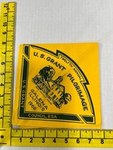 12th 1966 US Grant Pilgrimage Galena Illinois Neckerchief BSA Boy Scouts... - £69.30 GBP