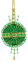Cracker Box Inc Ornament Kit  Blue Heaven on Emerald Ball - $34.95
