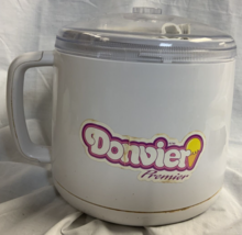 Vintage Donvier Premier Chillfast Frozen Dessert Ice Cream Maker Sherbet... - $17.28