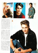 Jason Priestley teen magazine pinup clipping vintage 90&#39;s by the pool 90210 - £2.79 GBP