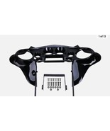 Black Denim  Double DIN Inner Batwing Fairing for Harley Touring 98-13 +... - $4,725.88 MXN