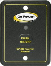 Go Power! GP-SW-REMOTE Inverter Remote for the GP-SW1500 12 &amp; 24 Volt , ... - £35.93 GBP