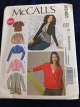 McCall&#39;s Pattern 6461 Misses Un-Lined Jackets  Sz XS,SM,MD UNCUT - £5.67 GBP