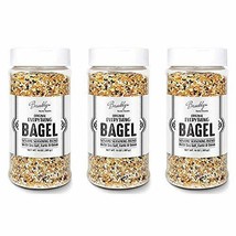 3 XL Bottles Everything Bagel Seasoning Blend 10 OZ each Bagel Allspice, S - £21.10 GBP