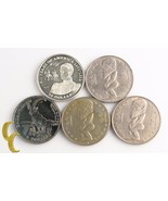 1973 1991 1993 Cook Îles Pièces (5pc) Dong Dollar KM-7 223 248 - $1,361.08 MXN