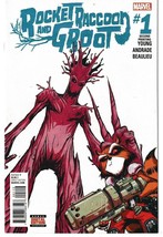 Rocket Raccoon And Groot #1 Young 2ND Print Var (Marvel 2016) - £7.33 GBP