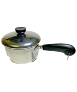 Used,  Hard To Find Revere Ware 1-1/2 Qt Saucepan W/ Lid &amp; Tri-Metal Dis... - $18.44 CAD