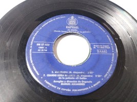 Raphael el golfo Ave MARIA 1969 - LP vinyl 7 &quot; Solo el Single sin Ordner G - $7.68