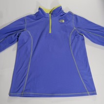 The North Face Youth Girl's XL (18) Purple 1/4 Zip Pullover Fleece Sweatshirt image 10