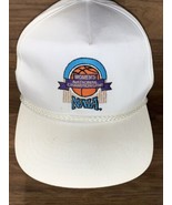 VTG NAIA Women&#39;s National Championship College Snapback White Hat - $19.35 CAD