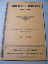1943 WW2 Navy Aeronautics Aircraft Tooling Booklet 18 - $460.95 MXN