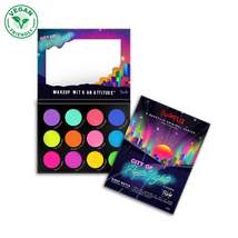 City of Pastel Lights - 12 Pastel Pigment &amp; Eyeshadow Palette - £18.55 GBP