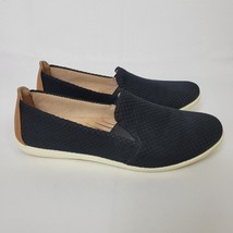 LifeStride NEXT LEVEL Black Knit Slip On Shoes Active Arch Women&#39;s Size 10M - £15.47 GBP