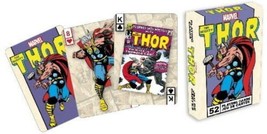 The Mighty Thor Comic Art Illustrated Poker Playing Cards Deck, NEW SEALED - £6.25 GBP