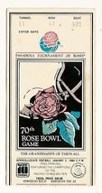 1984 Rose Bowl Ticket Stub Ucla Illinois Rick Neuheisel Mvp Karl Dorrell - £42.31 GBP