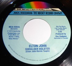 Elton John 45 RPM Record - Shoulder Holster / Sorry Seems To The Hardest Word B8 - £3.11 GBP