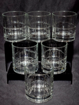 Vintage TARTAN (Manchester) Old Fashioned Glass By ANCHOR HOCKING - Set ... - $31.47