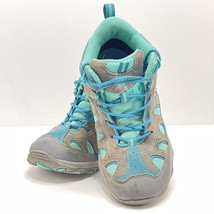 Merrell Women&#39;s Sz 5M Gray Blue Hiking Trail Shoes Chameleon Waterproof - £11.19 GBP