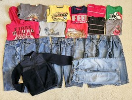 18 Piece Mixed Lot Boys Size 4 Clothing Fall &amp; Winter - £19.37 GBP