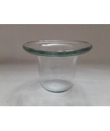 Clear Votive Candle Holder - Thick Glass - $11.86 CAD