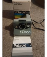 Vintage 80s Polaroid The Button Instant Land Camera +  Original Box And ... - $463.77 MXN