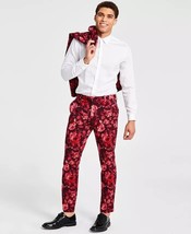 International Concepts Men&#39;s Roscoe Slim-Fit Floral-Print Dress Pants Po... - $498.99 MXN