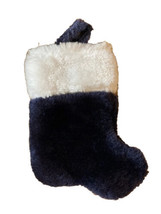 December Home Christmas Mini Stocking -Blue 5 Inches - £12.49 GBP