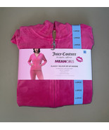 Juicy Couture Mean Girls Classic Velour Zip Up Hoodie Women’s L Free Love - $407.75 MXN