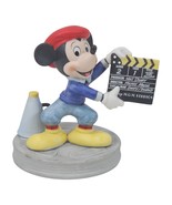 Vintage Mickey Mouse Ceramic 6&quot; Figurine Director Disney Japan MGM Studios - $34.99