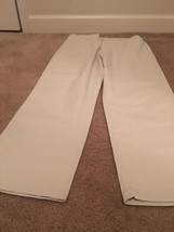 Lee Riders Women&#39;s Beige Casual Pants Zip Button Pockets Size 14 - $36.67