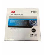 NEW 50 Count 3M 01222 P180 3M Red Abrasive Sanding Discs 6&quot; Hookit Attac... - €24,45 EUR