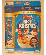 MT KELLOGS Cereal Box 2014 Rice Krispies 12oz STORYBOX Walt Disney [G7E15e] - £5.63 GBP