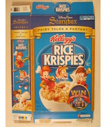 MT KELLOGS Cereal Box 2014 Rice Krispies 12oz STORYBOX Walt Disney [G7E15e] - $7.17