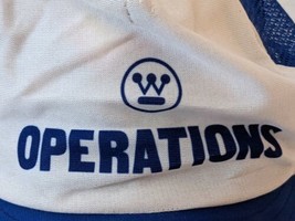 Westinghouse Operations Blue Trucker Snapback Adjustable Vintage Hat Cap - £14.70 GBP