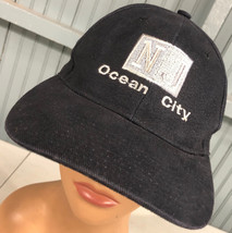 Ocean City New Jersey Tourist Strapback Black Baseball Hat Cap - £10.99 GBP