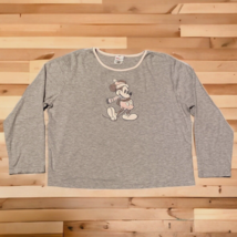 Vtg Mickey Mouse Sweatshirt Disney Store Exclusive Fleece Pullover Size ... - $12.95