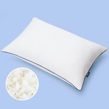 Shredded Memory Foam Pillows Bed Pillows for Sleeping with Washable Removable Co - £52.10 GBP