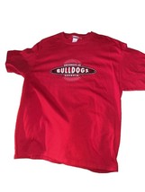 University Of Georgia Bulldogs Red Short Sleeve Red T Shirt Size Large - £9.40 GBP