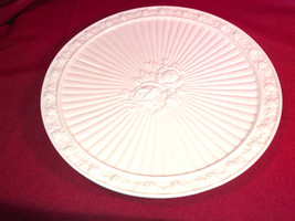 Royal Albert White Old Country Roses 12 Inch Cake Plate Mint - £23.69 GBP