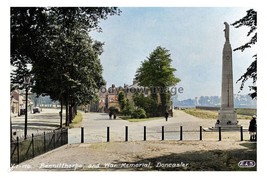 ptc8631 - Yorks&#39; - An early View of Bennetthorpe&#39;s WWI War Memorial . print 6x4 - £2.20 GBP
