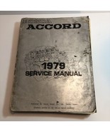 1979 Honda Accord Shop Manual 79 Original Repair Service Book OEM - $12.97 CAD