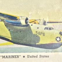 Martin PBM-1 Mariner United States Airplane Vintage Card War Plane - $12.95