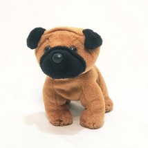 Rootbeer Pug Brown Dog Puppy Ty Bennie Baby Stuffed Animal Plush 5&quot; 2007 - £12.65 GBP