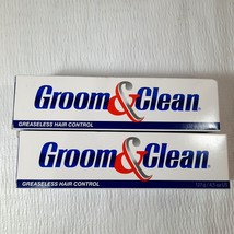 NEW Groom and Clean Greaseless Hair Control set 2 boxes/tubes 4.5 oz each - £21.58 GBP