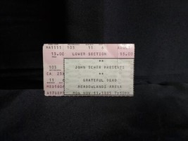 Original 1985 Grateful Dead Meadowlands Arena NJ - 11/11/85 Concert Tick... - $265.91 MXN