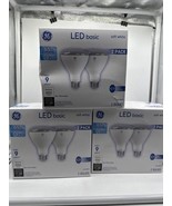 (3) GE 65w/9w LED Basic BR30 Indoor Floodlight Non-Dimmable 2 Bulbs - €15,39 EUR