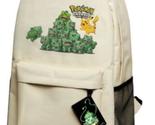 Pokemon Bulbasaur Full size School Bag Backpack White approx 16&quot; - $23.99